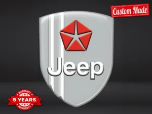 Jeep Silikonsticker Auto Edition Hochwertig Anpassbar